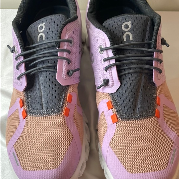 On Running Women's Purple and Tan Running Shoes. Worn once!!! - Picture 7 of 7